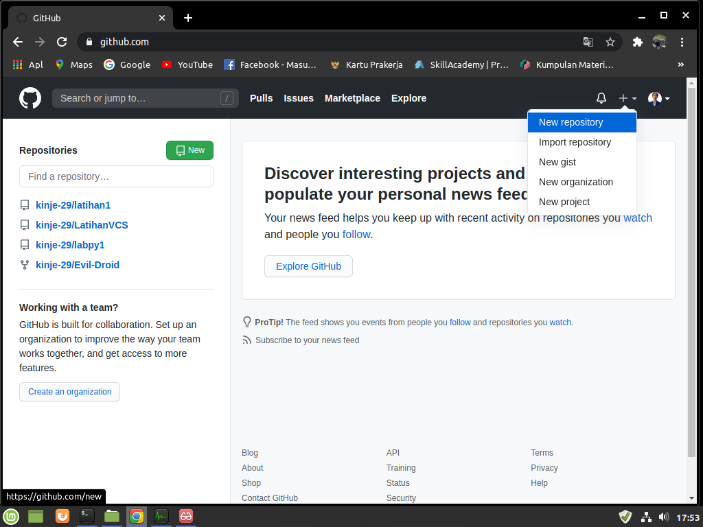 GitHub - kinje-29/LatihanVCS