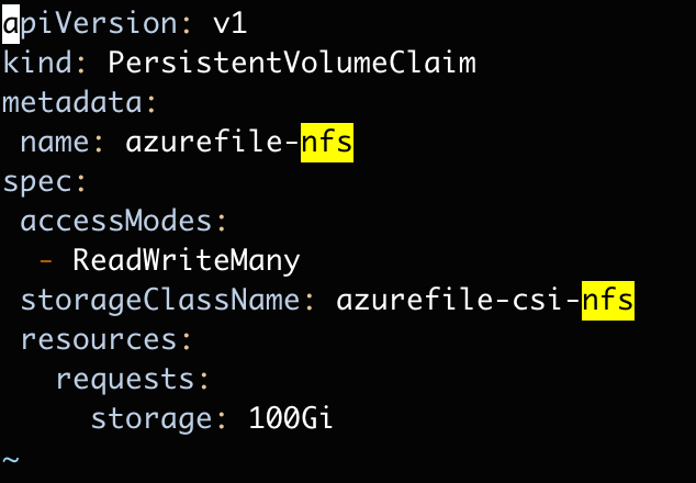 Mount options cannot overwrite in azurefile-csi-driver for NFS · Issue ...