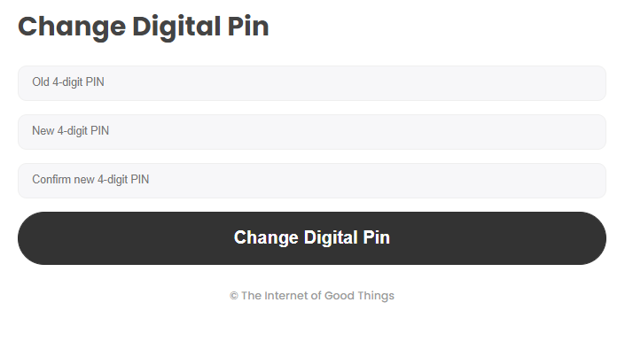 Disable Forgot PIN button in password reset page · Issue #1179 · unicef ...