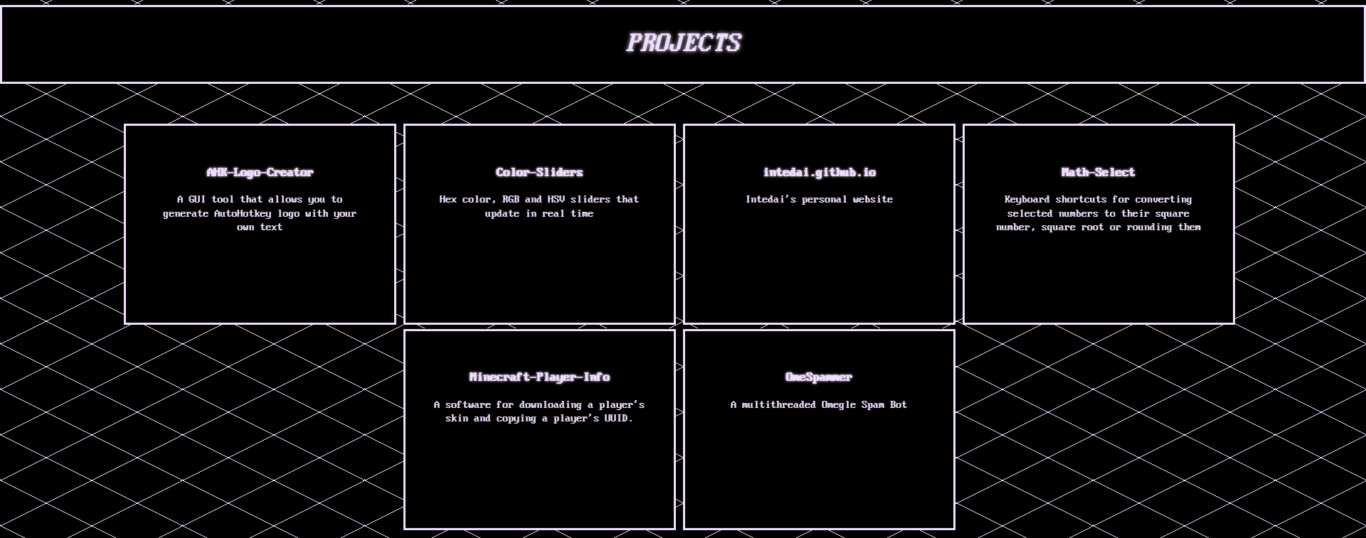 projects