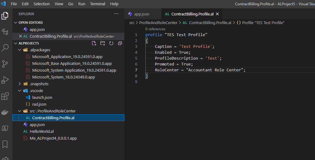 Objects not showing in package files when object of type Profile is ...
