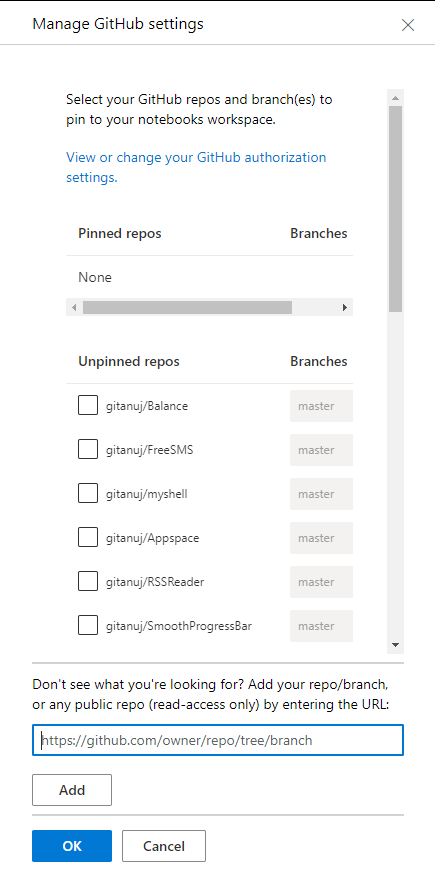 Manage GitHub Settings panel shows horizontal scroll bars · Issue #865 ...