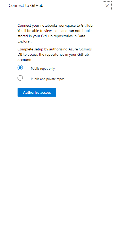 GitHub panel has too much padding · Issue #867 · Azure/cosmos-explorer ...