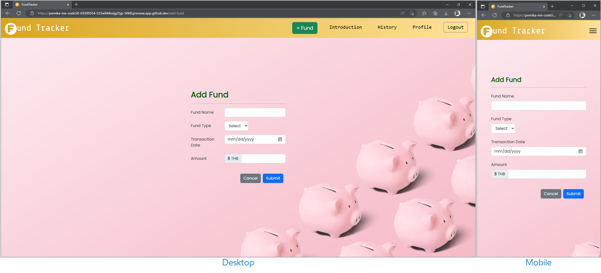 Github Pemika Me Fund Tracker Cs50x Final Project