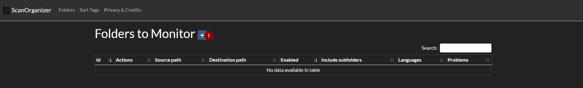 2022-09-11 13_03_42-Folders to Monitor - Scan Organizer - Brave