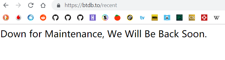 btdb found no results