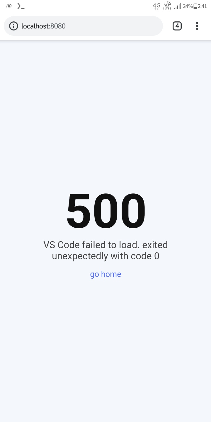 Install Visual Studio Code (actually code-server) on Android · GitHub