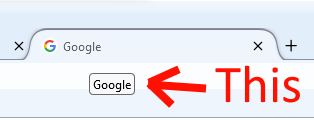 Google hover tooltip
