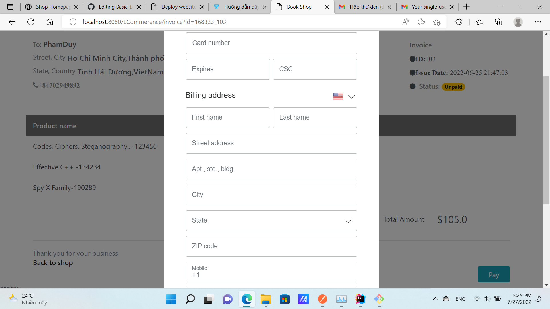 GitHub - PhamDinhDuy-2508/Basic_Ecommerce_Web: Basic_Ecommerce_Web