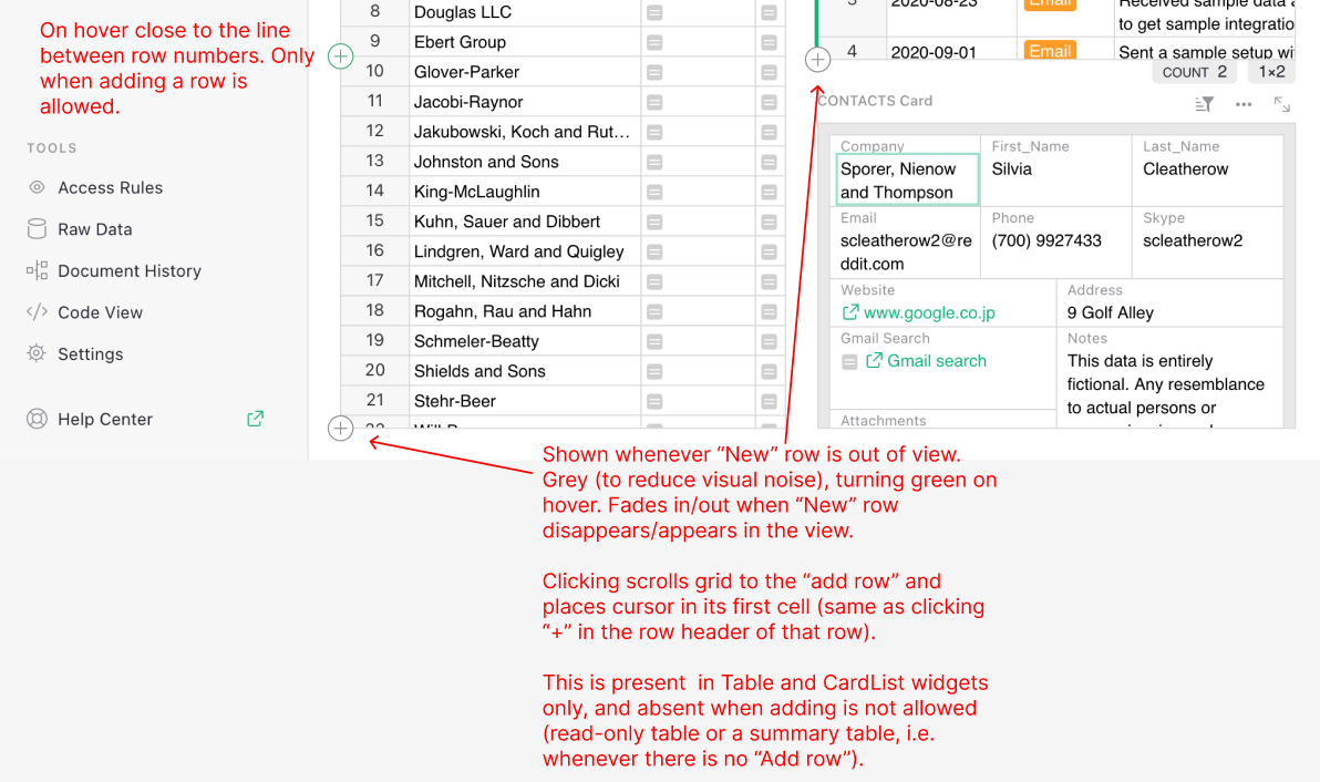 "Add new record" button · Issue #366 · gristlabs/grist-core · GitHub