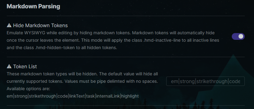 [Bug] can't exclude task from hiding markdown tokens · Issue #25 ...