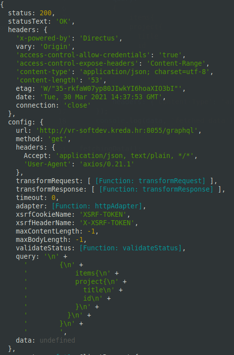 Cannot query from directus endpoint · Issue #4754 · directus/directus ...
