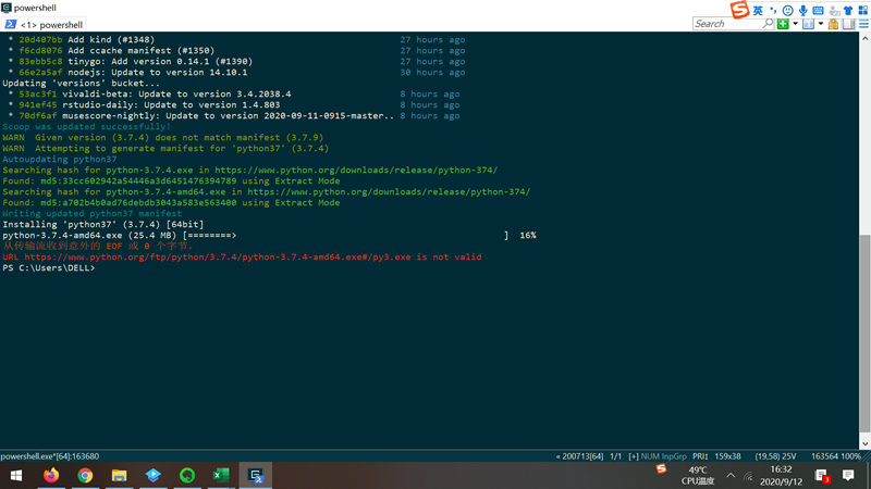 安装 Python 的过程失败 · Issue #1398 · neolee/pilot · GitHub