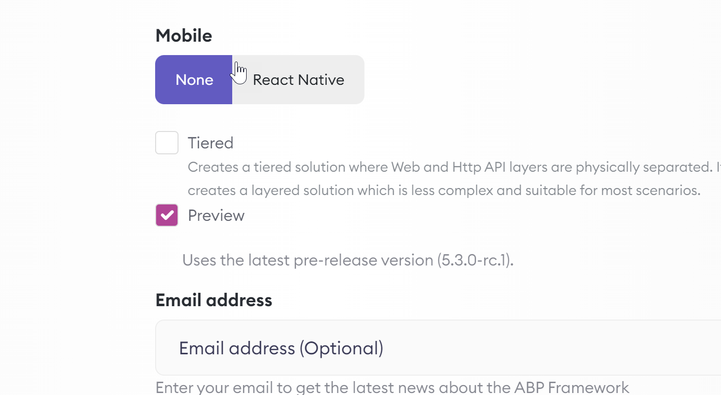 Can't create 5.3.0-rc.1 project · Issue #12457 · abpframework/abp · GitHub
