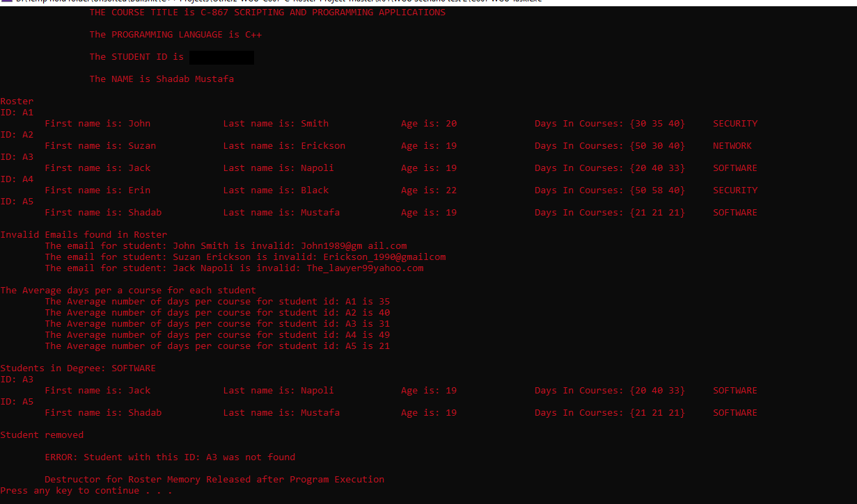 GitHub - ShadabMustafa/Student_Enrollment_System: Implemented a CLI ...