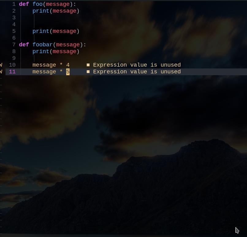 Remove the extra indentation lines for code inside the same block ...