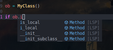 Missing completion items for method call expressions that appear inside ...