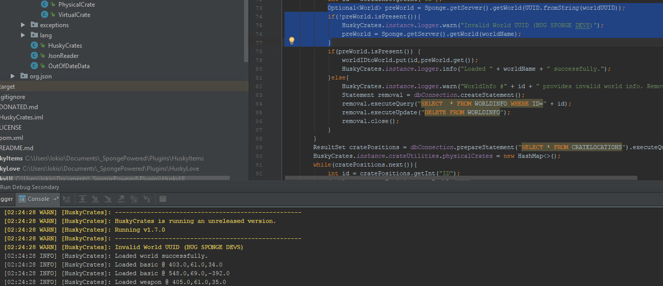 Worlds do not have persisting UUIDs. · Issue #326 · SpongePowered ...