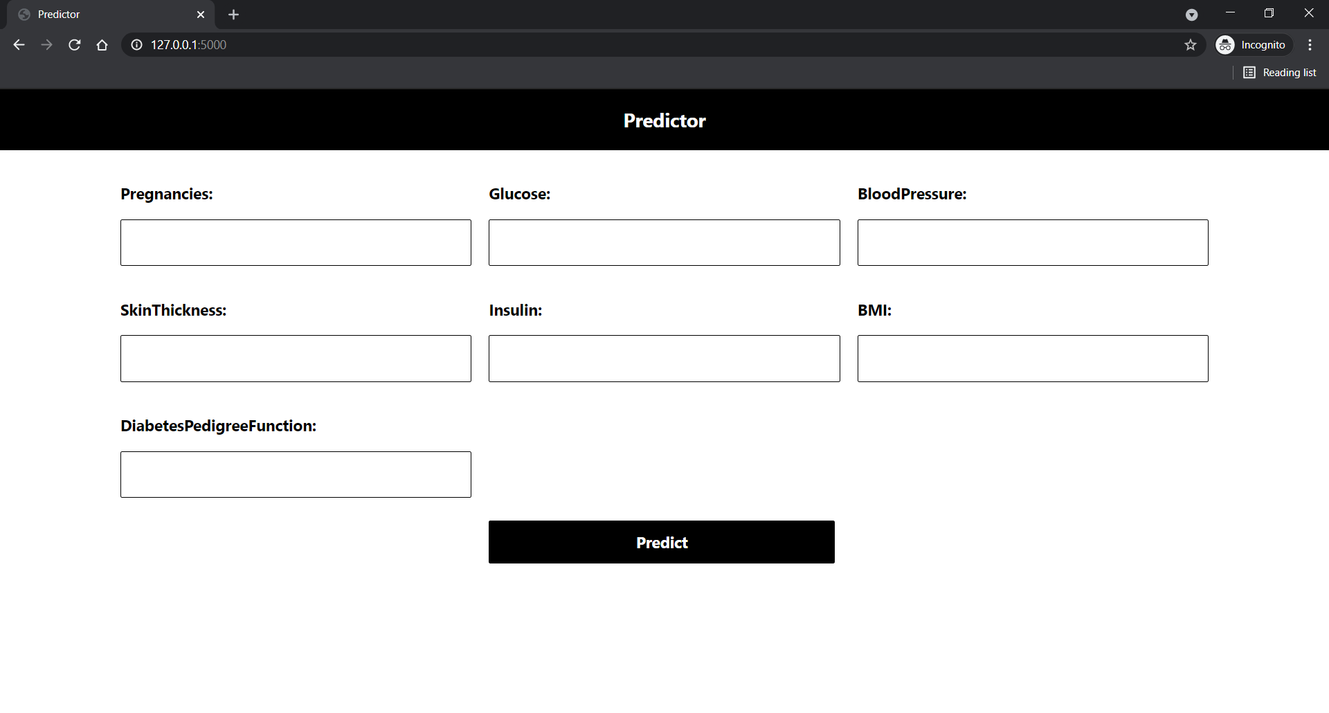GitHub - vamshi1107/diabetes-prediction: Predicts diabetes using ...
