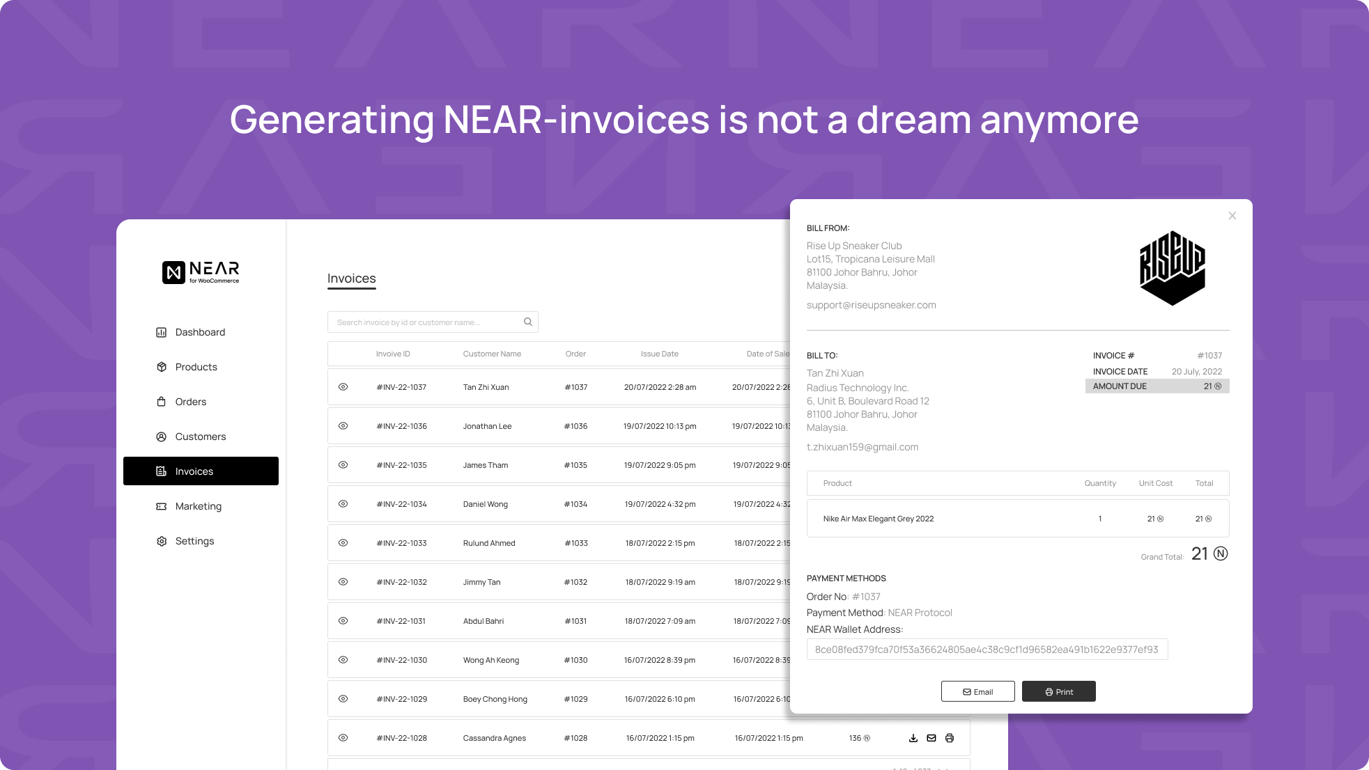 invoice