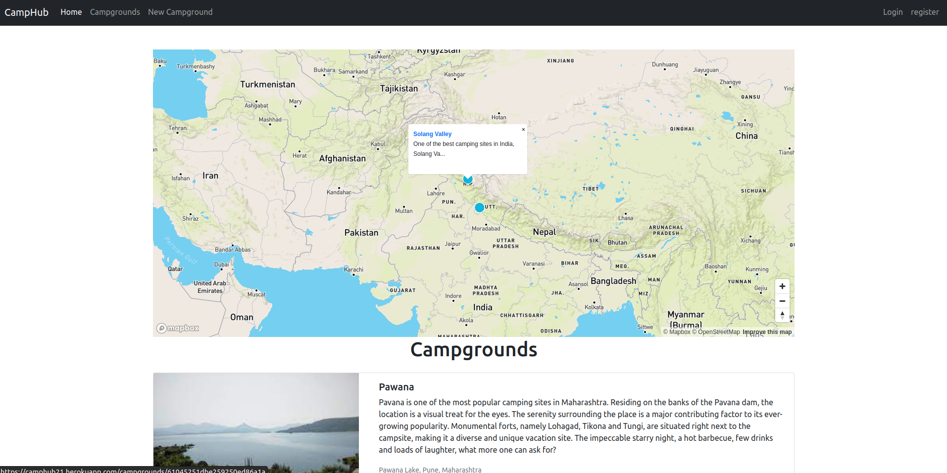GitHub - pathadeTush/CampHub: An end-to-end Web Application which helps ...