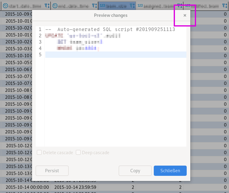 Closing preview dialog closes whole application instead of just the ...