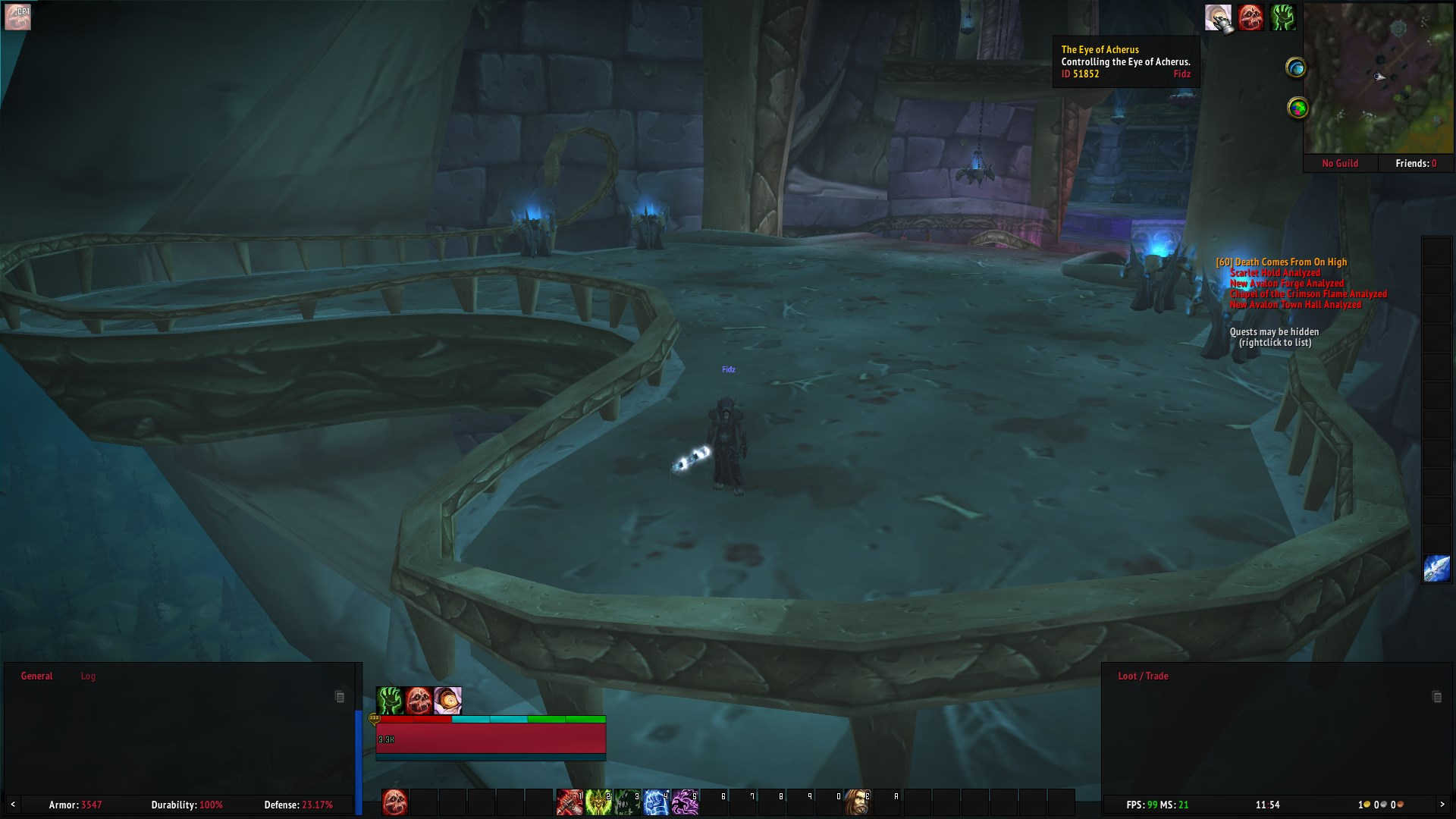 [Quest] Wrong instance on exiting Eye of Acherus during quest Death ...