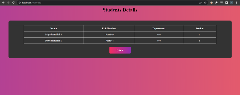 GitHub - priyadharshini149/StudentManagement