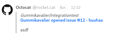 Markdown rendering of messages from GitHub integration broken · Issue ...