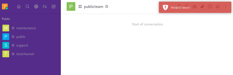 Invalid Room Joining public teams fails with invalid room error · Issue #21500 ...