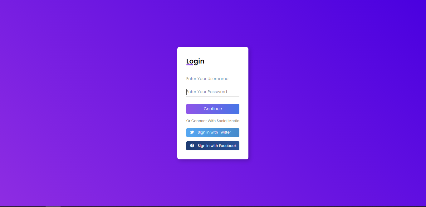 GitHub - cvaldrighi/Responsive-Login-Form: A simple and beautiful ...
