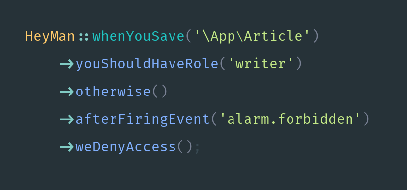 laravel heyman