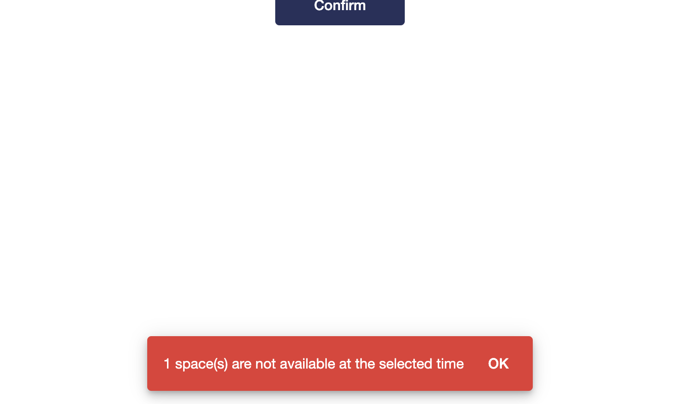 WPA Duration of a meeting cannot be extended · Issue 147 · PlaceOS
