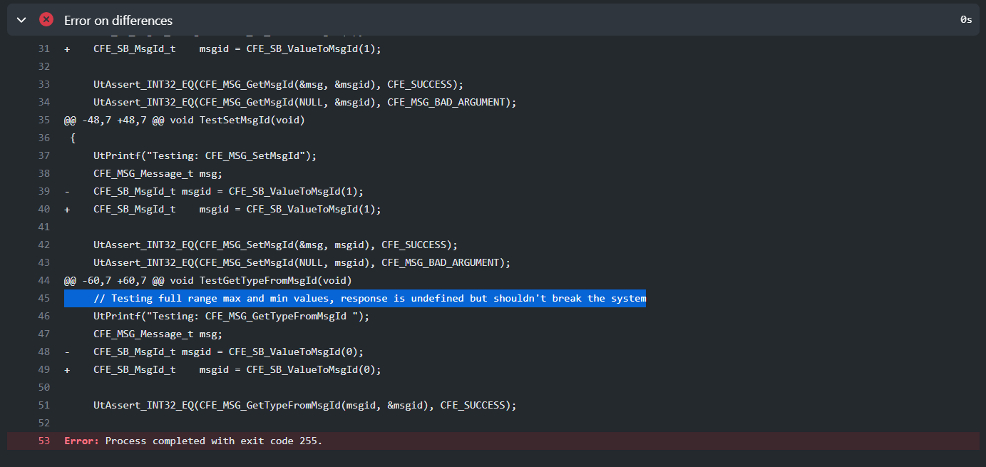 Throw Error for C++ Comments in Format Check · Issue #1754 · nasa/cFE ...