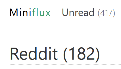 Miniflux Unread Count Fluent Reader Count · Issue #71 · yang991178 ...