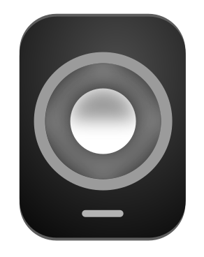 speaker monochrome