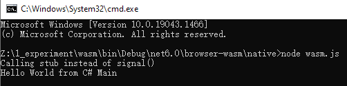 Missing main.js and index.html for WebAssembly in sample or instruction ...