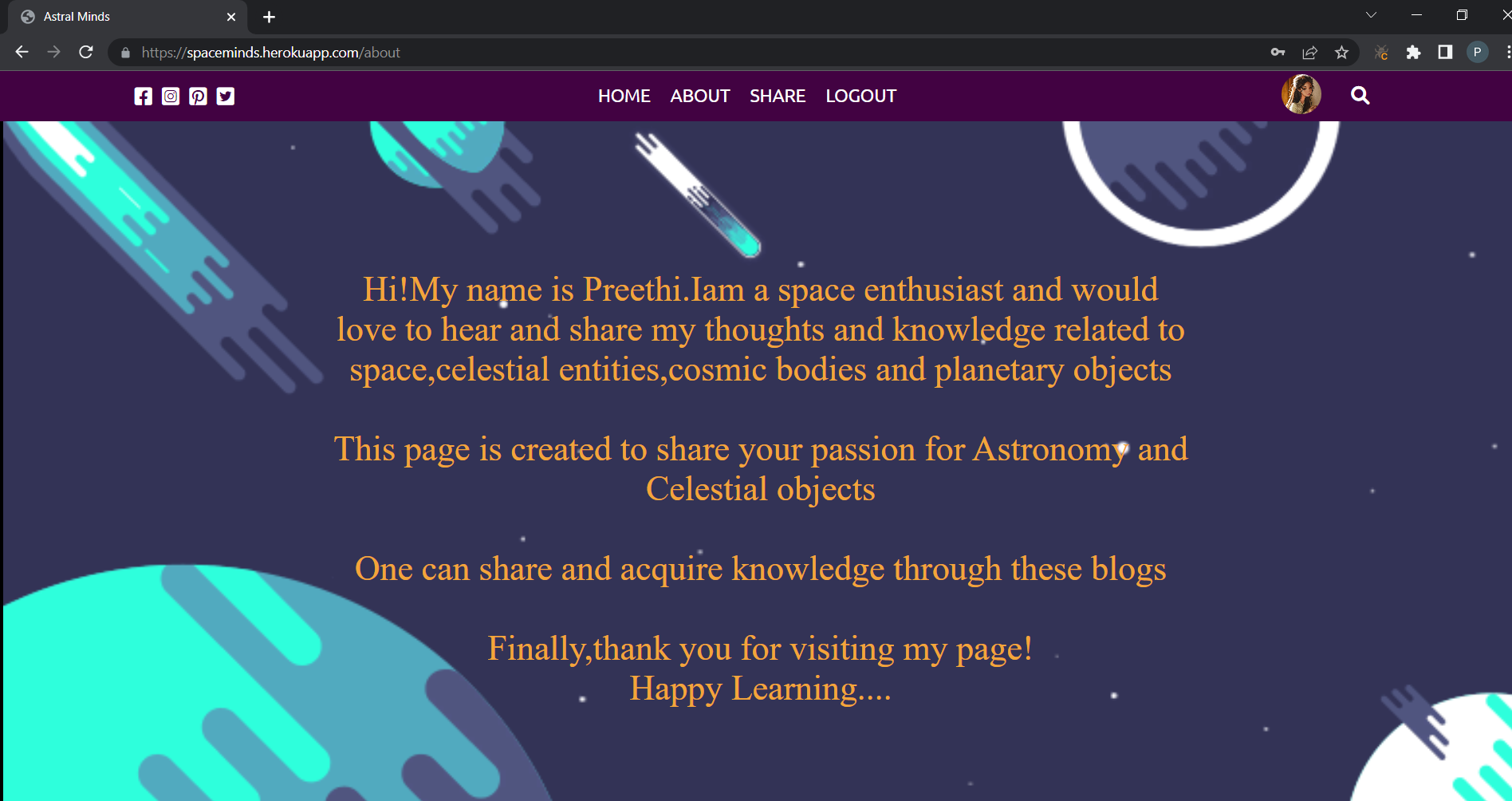 GitHub - Preethi0602/astral-minds: A MERN stack website where users can ...