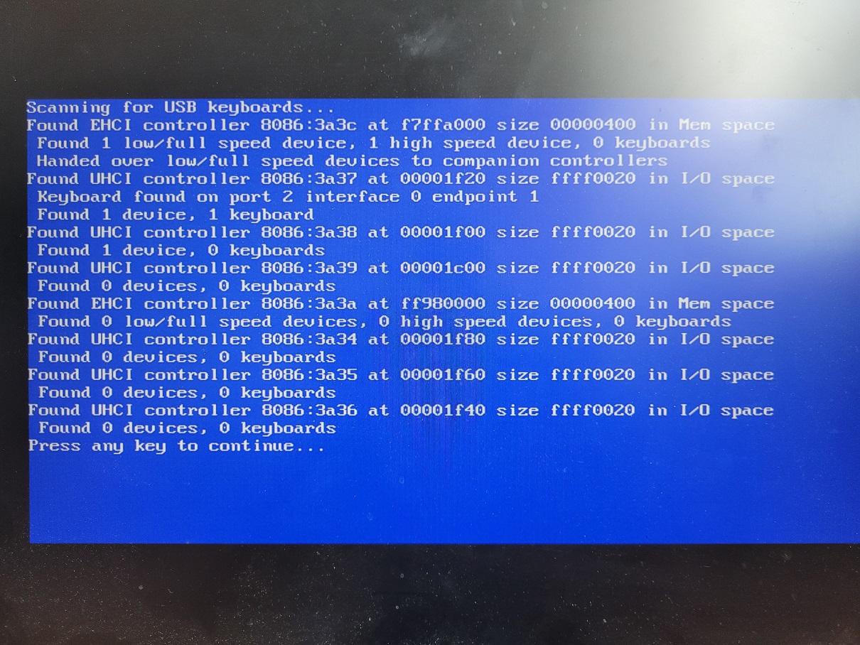 USB keyboard not working · Issue 183 · memtest86plus/memtest86plus
