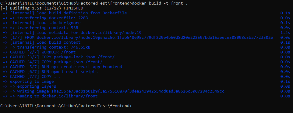 GitHub - JosepRT/FactoredTest: Technical fullstack test