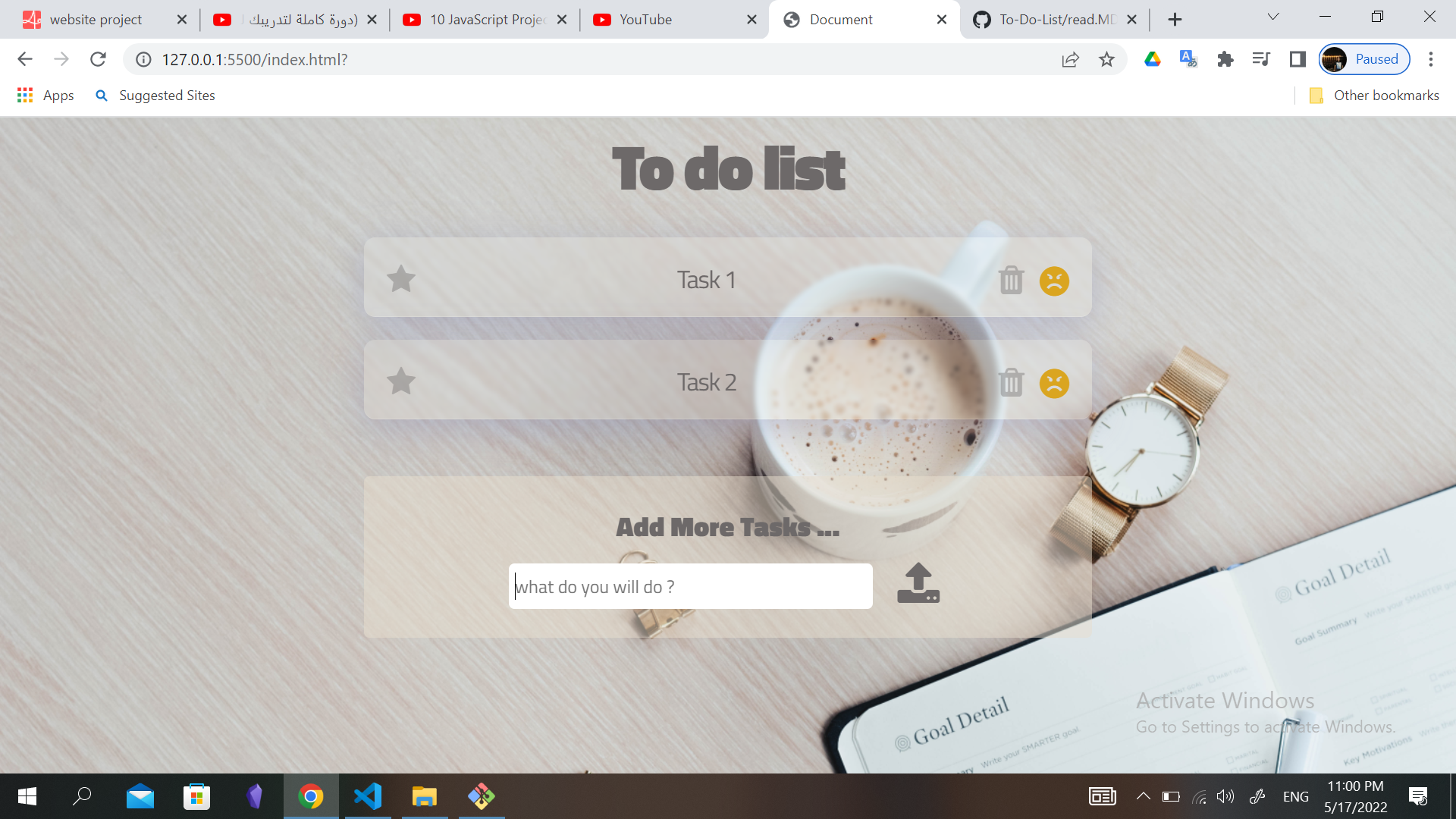 GitHub - Amrelmalky/To-Do-List