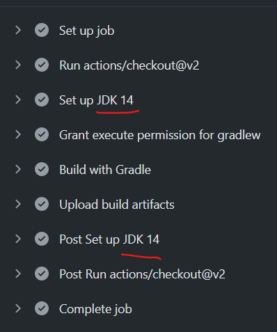 Github Actions build with JDK 14, thus causing a crash with Java 8 ...