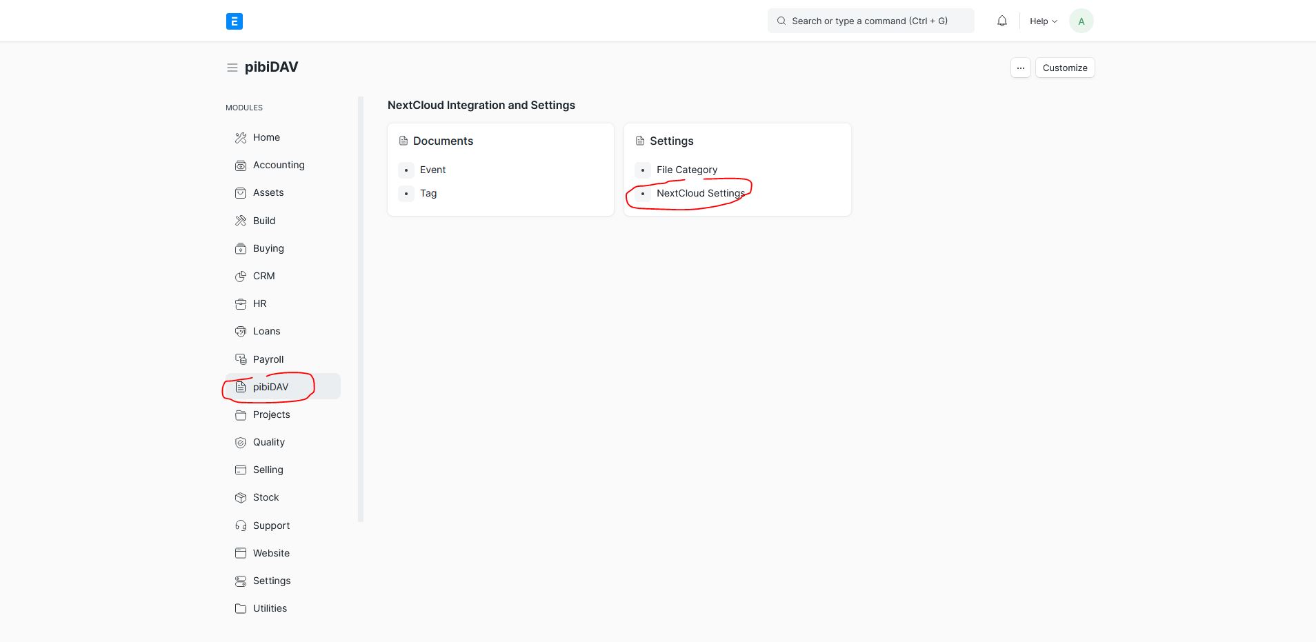 pibiDav_NC_SuperUser_Credentials_and_Settings