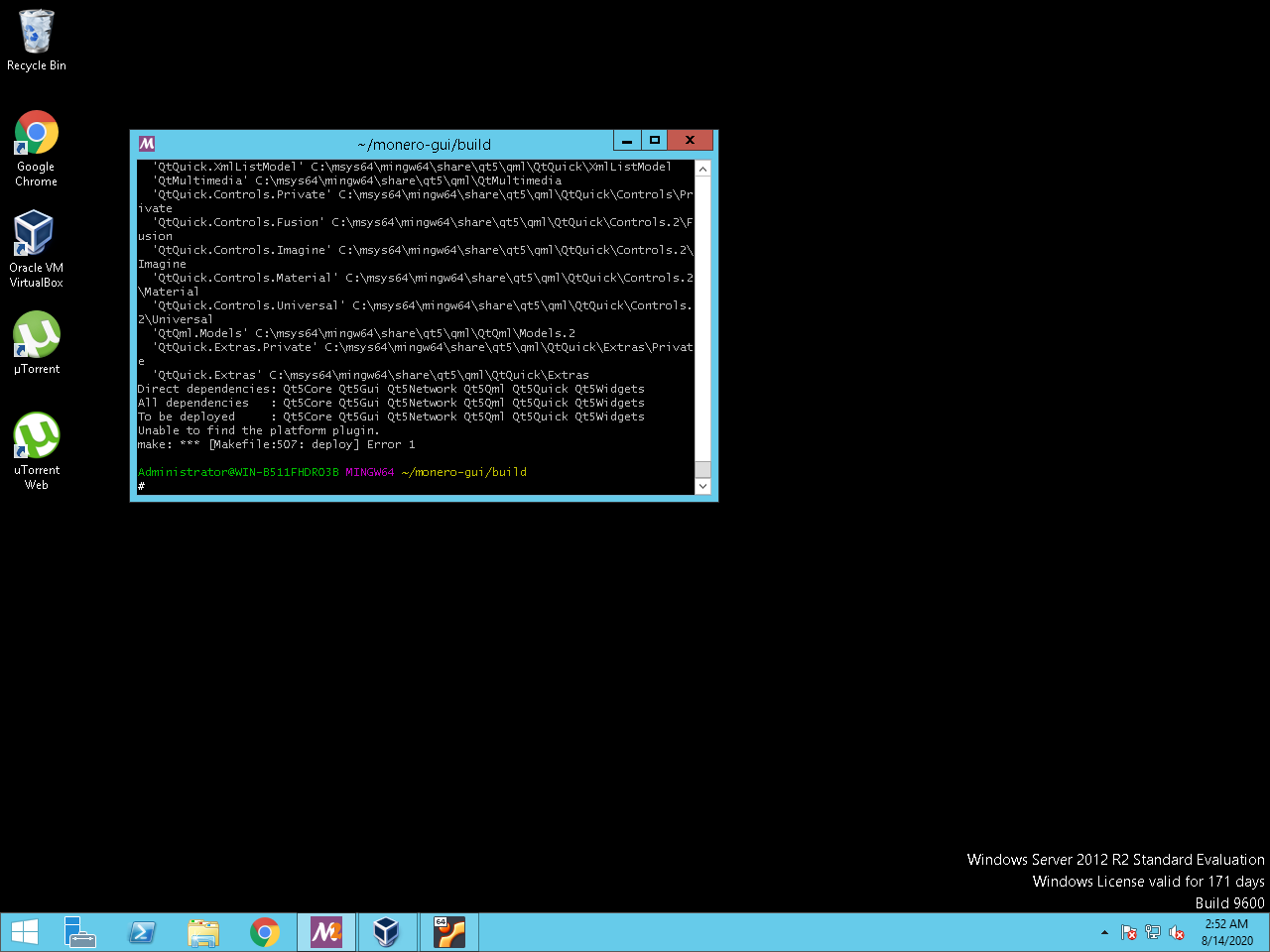 Compilation GUI for Windows · Issue #3041 · monero-project/monero-gui ...