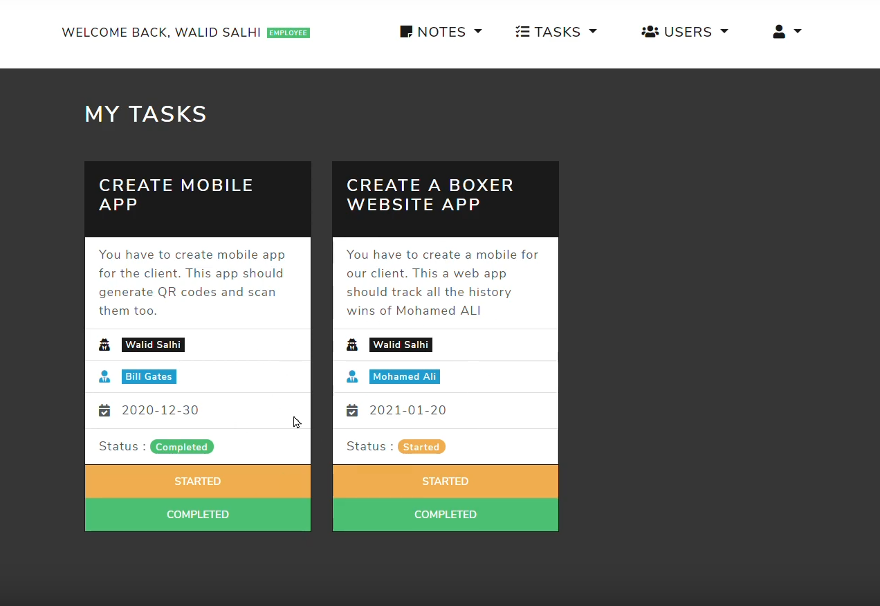 GitHub imwaa/taskmanager A task manger web app, made with Node.js (Express, Passport.js