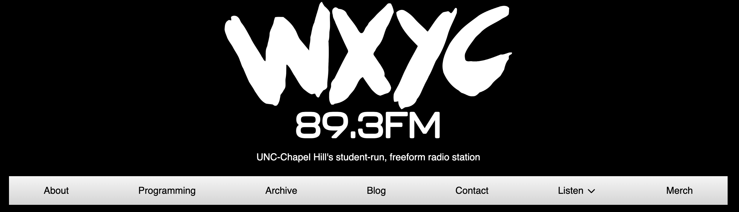 GitHub WXYC/website Static website for