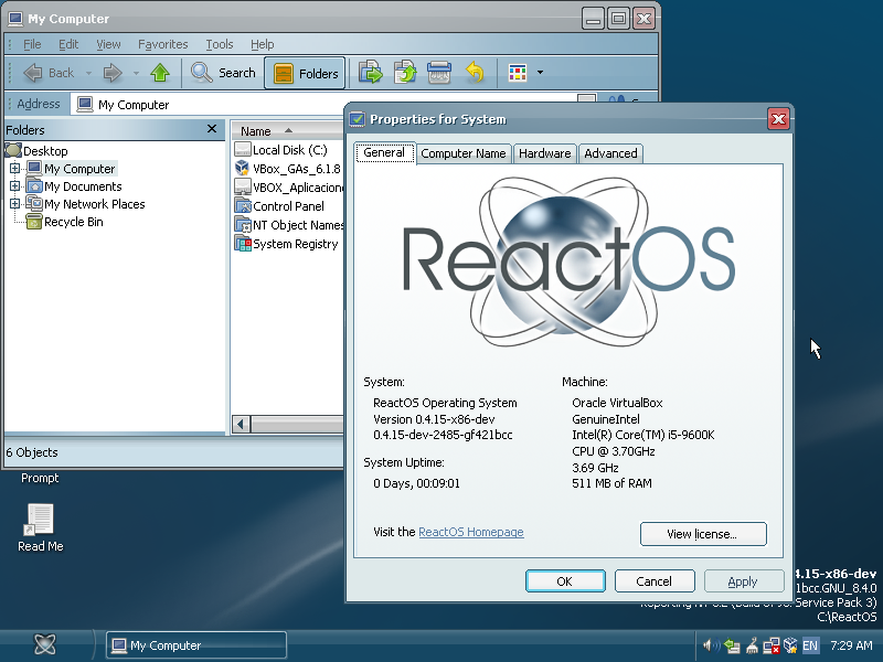 [THEMES] Add Reactive theme and Water wallpaper by jeffbox12 · Pull Request 3554 · reactos