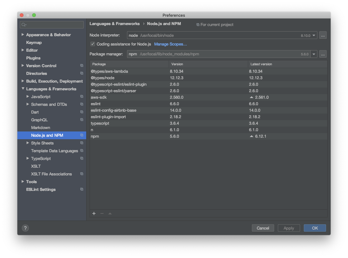 NodeJS runtimes are not showing · Issue #1337 · aws/aws-toolkit ...