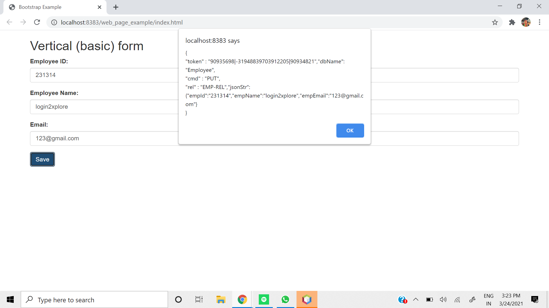 GitHub - rohanbhard/Web_page: The webpage works on the idea of Json DB ...