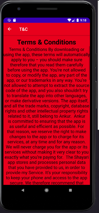 GitHub - Ankur-Kasaudhan/ShayariApp: Offline Shayari app · GitHub